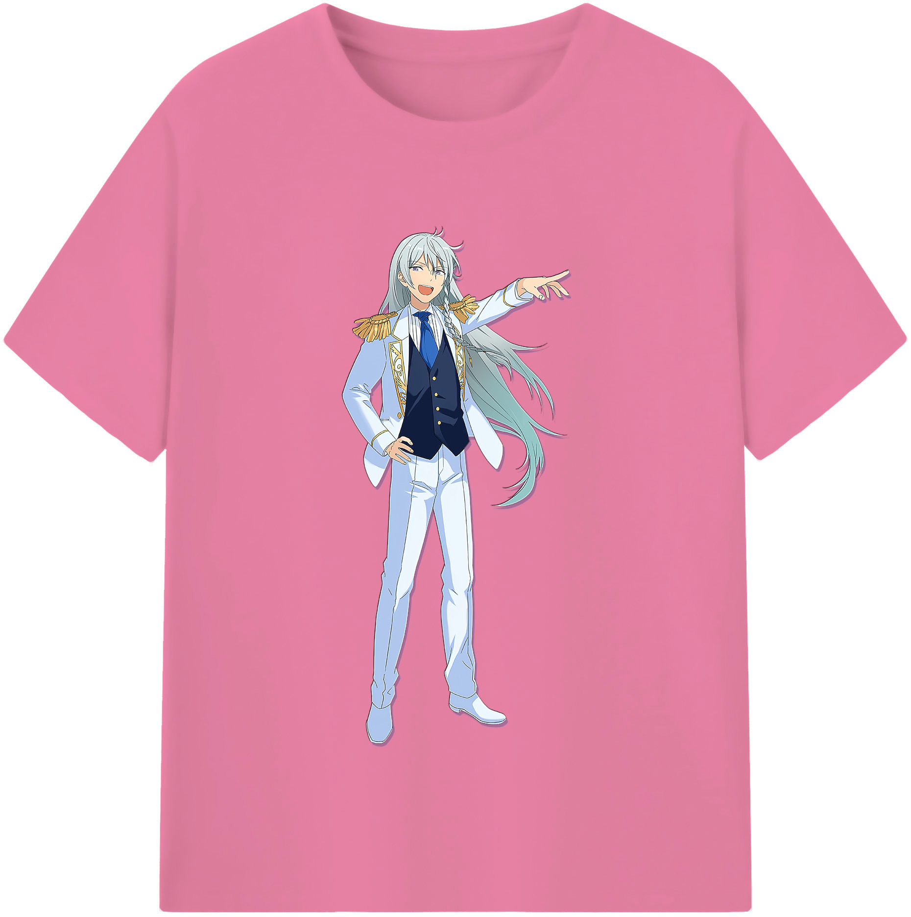 （画像用） あんさんぶるスターズ! Ensemble Stars 綿100％半袖Tシャツ（フロントプリント）